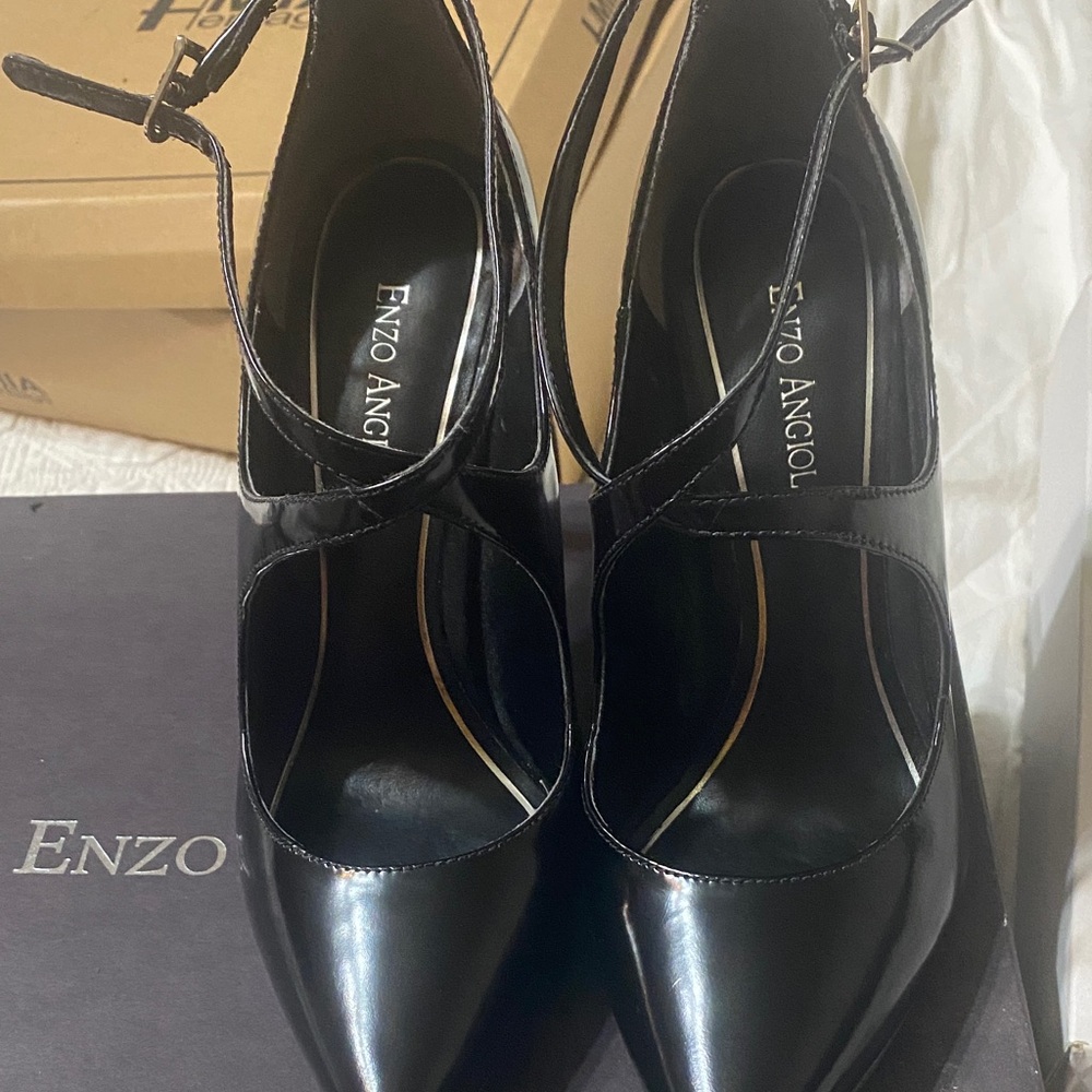 Enzo Angiolini Black Women's Heels